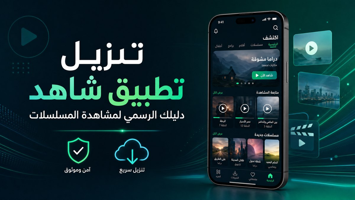 تنزيل تطبيق شاهد افضل برنامج لمشاهدة المسلسلات