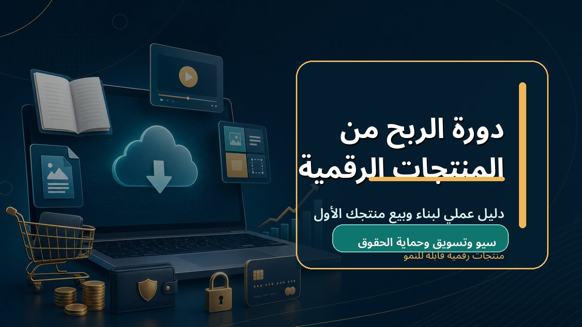 دورة الربح من المنتجات الرقمية: دليل عملي